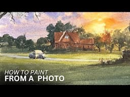 How to Paint a Watercolor From a Photograph