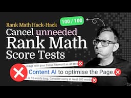 Remove Rank Math Content AI Score - and More!