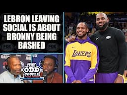 Rob Parker - LeBron Leaving Social Media is About Bronny Being Bashed