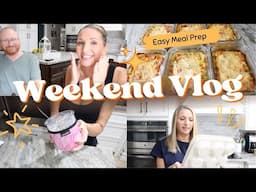 ✨NEW✨ WEEKEND VLOG, meal prep (zero point chili and one pot chicken bake), Ozzy health update!