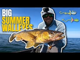 DEADLY Way to Fish for GIANT Summer Walleyes!!