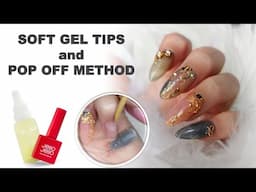 JELLO JELLO Peel off Base | SOFT GEL Tips | Application and REMOVAL