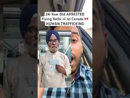 ARRESTED 🇮🇳to 🇨🇦 #internationalstudent #studyincanada #canada #shortsviral #shortsfeed #shorts