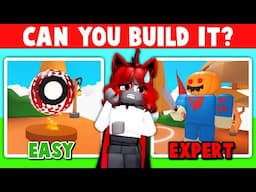 Can You BUILD IT? | Roblox Adopt Me!