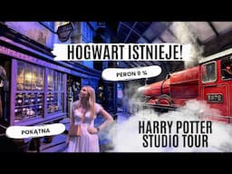 Zwiedzamy HOGWART! ⚡ Peron 9 i ¾, Ulica Pokątna | Harry Potter Warner Bros. Studio Tour Londyn 2024