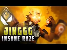 JINGGG - CRAZY RAZE | VALORANT MONTAGE #HIGHLIGHTS