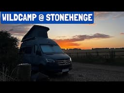 Epic Wildcamp Adventure at Stonehenge: Discover the Magic in Our Campervan!