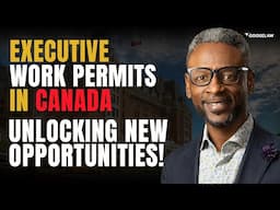 Executive Work Permits in Canada: Unlocking New Opportunities!