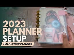 2023 Planner Setup | Half Letter Planner Full Walk Through