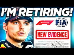 Verstappen Drops BOMBSHELL on F1 After SHOCKING RETIREMENT THREAT!