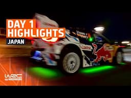 Day 1 Highlights | WRC FORUM8 Rally Japan 2024