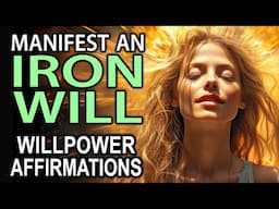 The SECRET TO Unlimited Willpower! Affirmations As You SLEEP - Motivate & Reprogram Your Alpha Mind