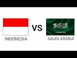 INDONESIA VS ARAB SAUDI PIALA DUNIA