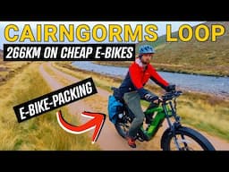 CHEAP Electric Bike ADVENTURE SCOTLAND'S Cairngorms Loop: THE END