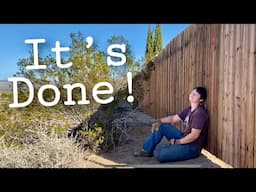 38. I Finished my new Privacy Fence! (Part 2)