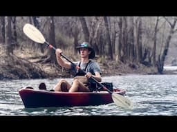 Kayaking Through a Thunderstorm - Buffalo River Adventure