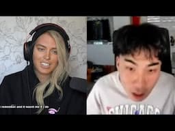 Ricegum roasted by QtCinderella, gets triggered and calls her