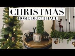 CHRISTMAS DECOR HAUL | NEW MODERN LUXE NEUTRAL AESTHETIC DECOR | MUST HAVES |DECORATING IDEAS 2024!