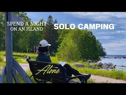 SOLO CAMPING | Alone on an Island | Helsinki