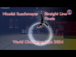 Nicolai Ruschmeyer World Championships 2024 in Gymwheel Men Straight Line Finals 5th Place