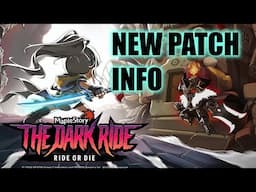 The New Patch Dark Ride Teased?? | Maplestory Heroic