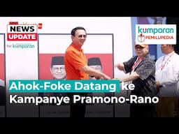 Serba Oranye! Keluarga Anies, Ahok, Foke, hingga Jakmania Hadiri Kampanye Akbar Pramono-Rano