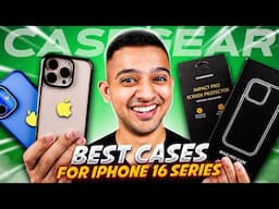 iPhone 16/16 Pro Cases & Screen Protectors By Casegear !! 🔥