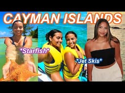 CAYMAN ISLANDS VLOG! *Stingray City, Starfish Point*