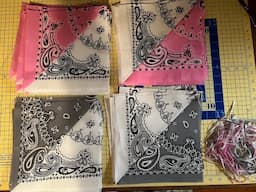 PART TWO - BANDANA QUILT TUTORIAL