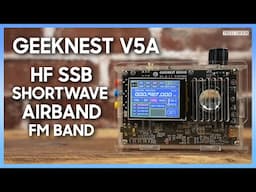 GeekNest V5A HF/SSB/SHORTWAVE/AIRBAND & FM Broadcast Radio Receiver