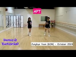 APT - Line Dance (Dance & Teach) | Junghye Yoon | Regina Cheung