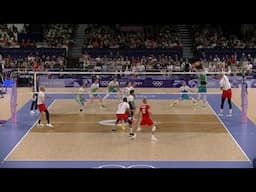 Volleyball Poland Bartosz Kurek in Poland - Slovenia 2024 Paris Olympics