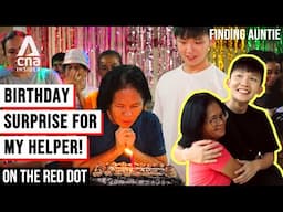 I Flew To Philippines To Surprise My Former Helper Of 15 Years | On The Red Dot | Finding Auntie