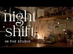 Night Shift: Pulling a Late One in the Studio | Sketchbook After Dark