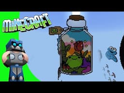 Minecraft Rana en Botella Pixel art - kaza013