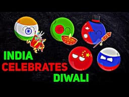 [WHY INDIA CELEBRATES DIWALI?]🔥🎆😱 || DIWALI SPECIAL 😂🚨☠️ #countryballs