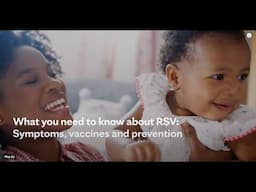 What you need to know about RSV: Symptoms, vaccines and prevention - Mayo Clinic Health System