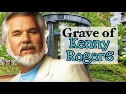 KENNY ROGERS GRAVE! - Grave Yard Picnic Kenny Rogers Roasters at Oakland Cemetery.