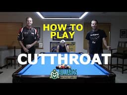 CUTTHROAT Rules and Variations … A Fun Pool Game for 3 or More People