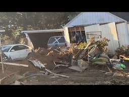 Hurricane Helene Destroyed this neighborhood in NC