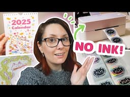 THIS is a GAME CHANGER - New INKLESS Printer, Calendars, Kattober & Baking