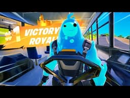 Fortnite, But Staying In The Bus All Game 2.0!!