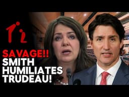 Danielle Smith COMPLETELY HUMILIATES Trudeau LIVE!