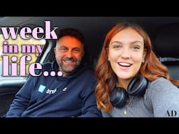 WORKING WEEK IN MY LIFE & A CHATTY CATCH UP WITH MY DAD!🎧💻 ad