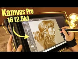 Huion Kamvas Pro 16 2.5k Unboxing + Review