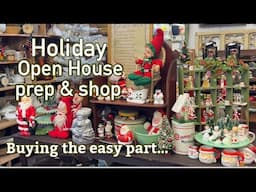 LOOKING for Antique & Vintage Christmas Decor? ONCE A YEAR Sale! Open House Prep & Shopping 5 stores