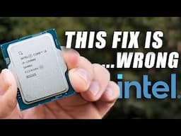 Intel’s “Fix” is Worse Than We Thought…