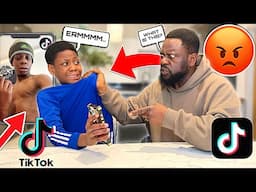 My African Dad Reacts to My TikToks – His Reaction SHOCKED Me! 😂🇳🇬