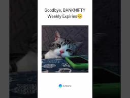 The last BankNifty weekly expiry 💔 #trading #banknifty