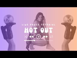 Learn "Hot Out" in 3 Minutes [Hope It's Hot Out] Line Dance Tutorial